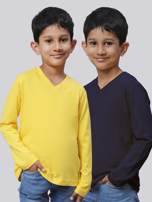 pack of 2 multi colored t-shirt - 20728774 - Very Small Image - 1