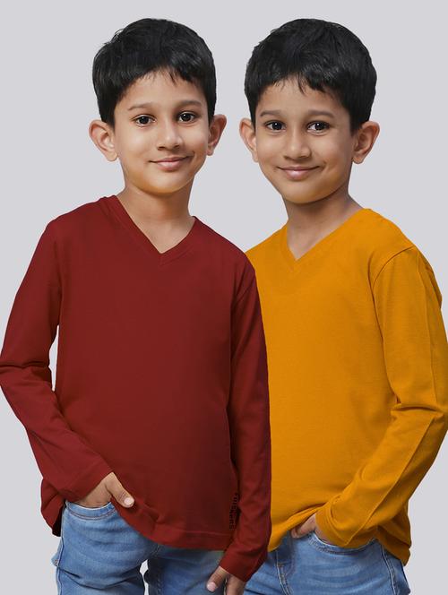 pack of 2 multi colored t-shirt - 20728789 - Very Small Image - 1