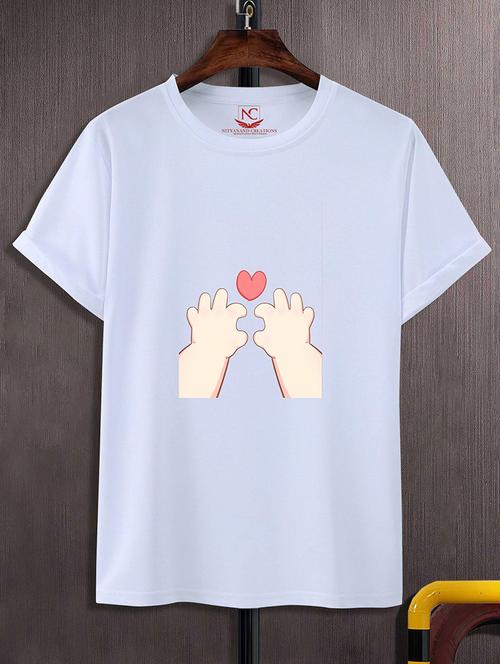 white polyester regular t-shirt - 20739861 - Very Small Image - 1