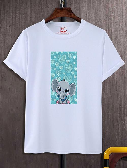 white polyester regular t-shirt - 20739906 - Very Small Image - 1