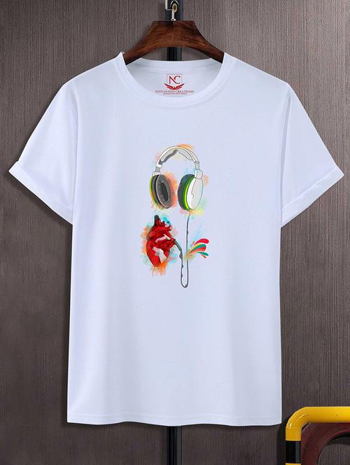 Unisex Graphic Printed T-shirt - 20742425 - Very Small Image - 1