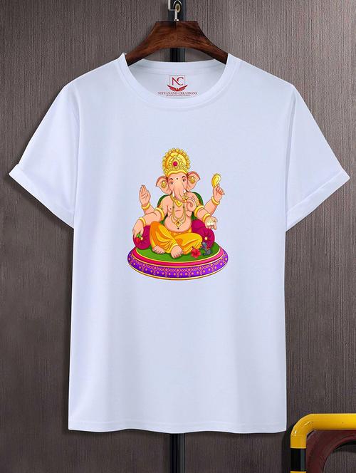 white polyester regular t-shirt - 20742724 - Very Small Image - 1