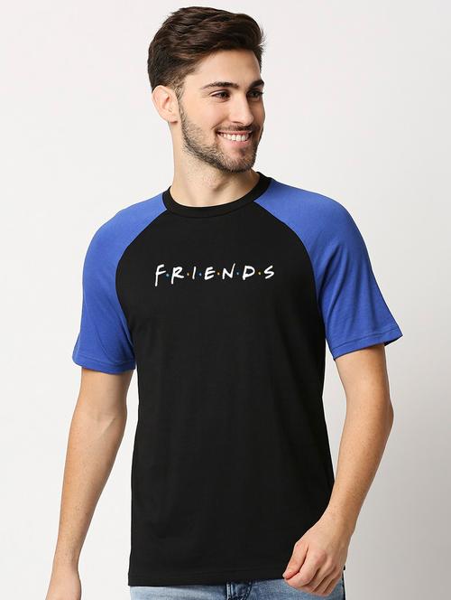 round neck color block t-shirt - 20746446 - Very Small Image - 1