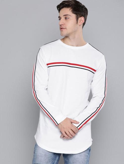 white striped long sleeve t-shirt - 20746809 - Very Small Image - 1