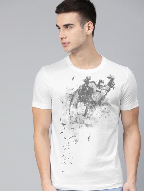 white graphic short sleeve t-shirt - 20748177 - Very Small Image - 1