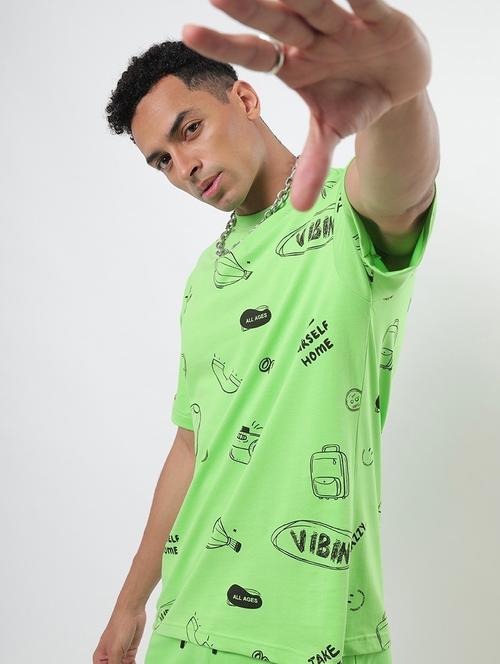 round neck printed t-shirt - 20748769 - Very Small Image - 1