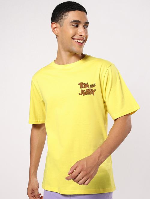 round neck back printed t-shirt - 20749365 - Very Small Image - 1