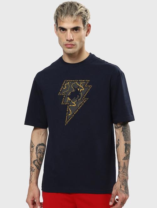 round neck back printed t-shirt - 20752212 - Very Small Image - 1