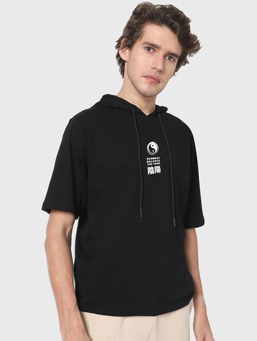 round neck back printed t-shirt - 20753220 - Very Small Image - 1