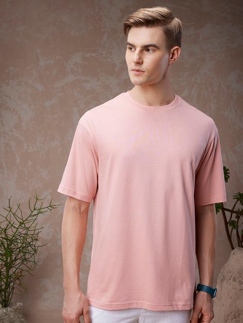 pink cotton plain tshirt - 20753582 - Very Small Image - 1