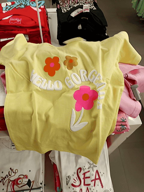 yellow cotton single jersey tshirt - 20755492 - Very Small Image - 1