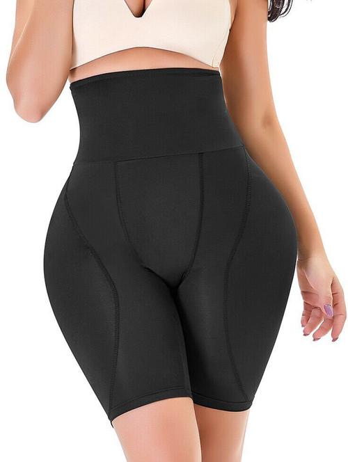 black poly spandex thighs shapewear - 20761344 - Very Small Image - 1