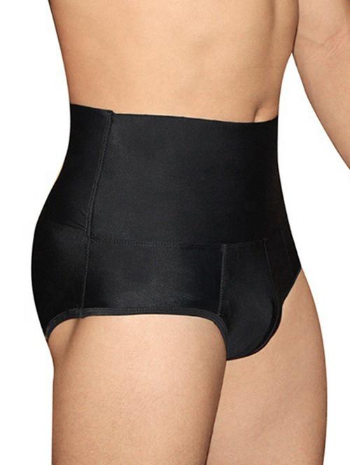 black nylon tummy shaper  - 20761691 - Very Small Image - 1