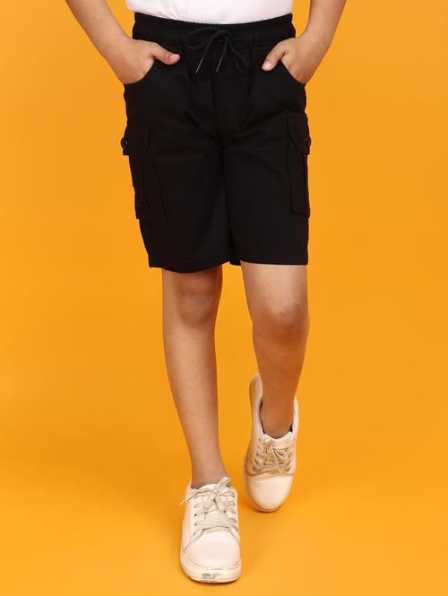 boys mid rise solid shorts  - 20764126 - Very Small Image - 1