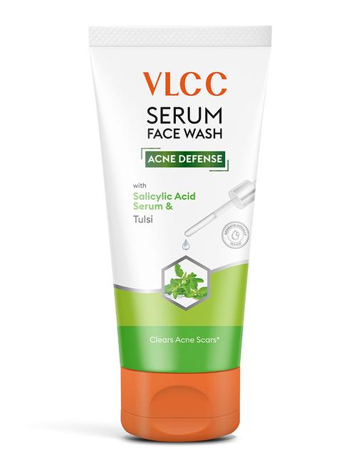 vlcc acne defense serum facewash with salicylic acid serum & tulsi - 100ml - 20767139 - Very Small Image - 1