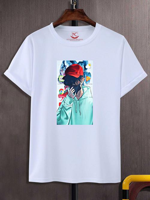 unisex graphic printed round neck tshirt - 20768697 - Very Small Image - 1