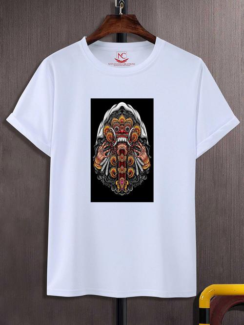 unisex graphic printed round neck tshirt - 20768873 - Very Small Image - 1