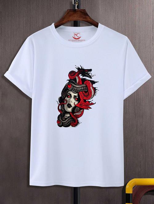 unisex graphic printed round neck tshirt - 20768962 - Very Small Image - 1