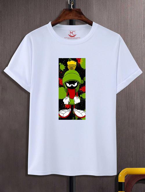 Unisex Graphic Printed Round Neck Tshirt - 20769097 - Very Small Image - 1