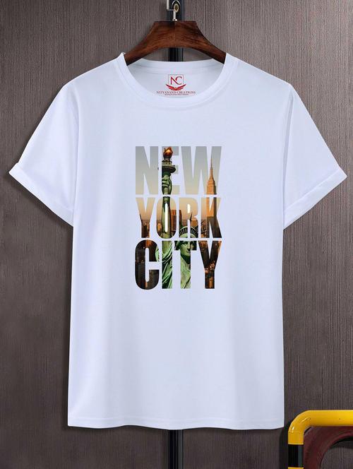 unisex graphic printed round neck tshirt - 20770084 - Very Small Image - 1