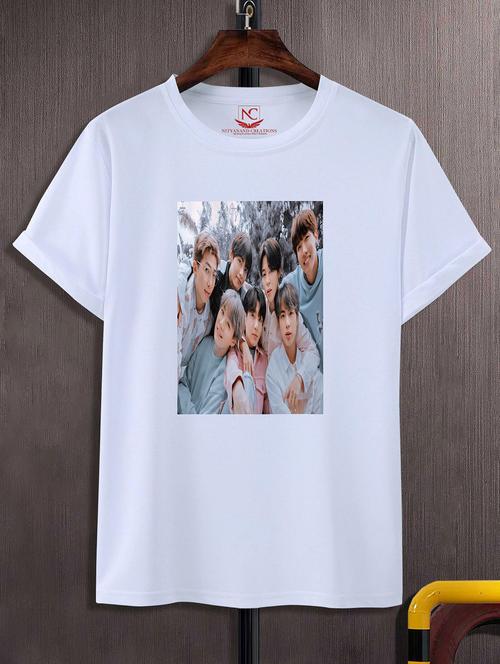 unisex graphic printed round neck tshirt - 20770456 - Very Small Image - 1