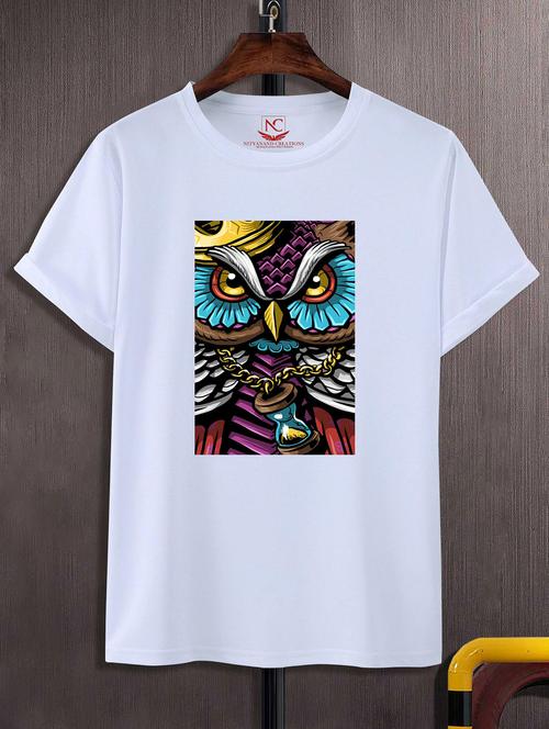unisex graphic printed round neck tshirt - 20771182 - Very Small Image - 1