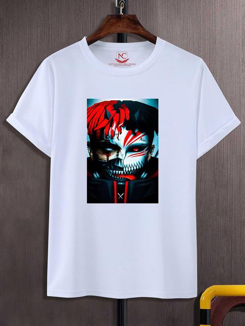 unisex graphic printed round neck tshirt - 20774708 - Very Small Image - 1