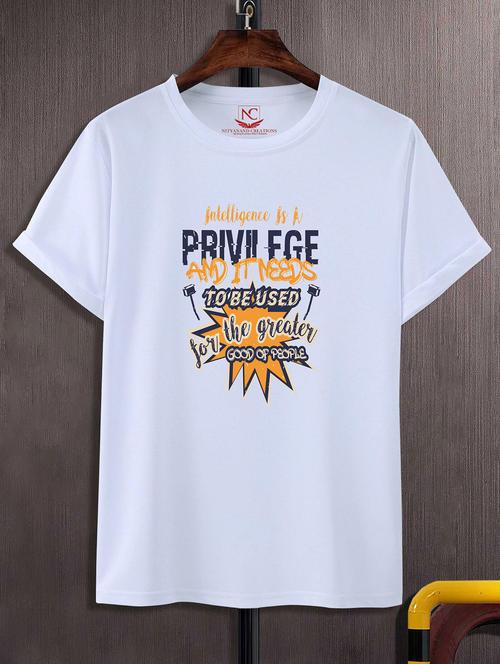 unisex graphic printed round neck tshirt - 20775557 - Very Small Image - 1