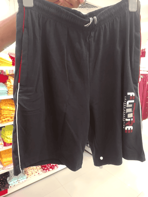 navy blue poly cotton short - 20777528 - Very Small Image - 1