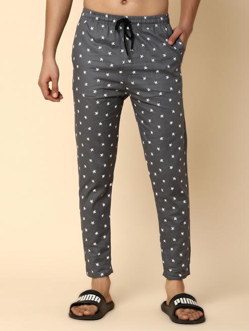 men mid rise printed pyjama - 20785032 - Very Small Image - 1