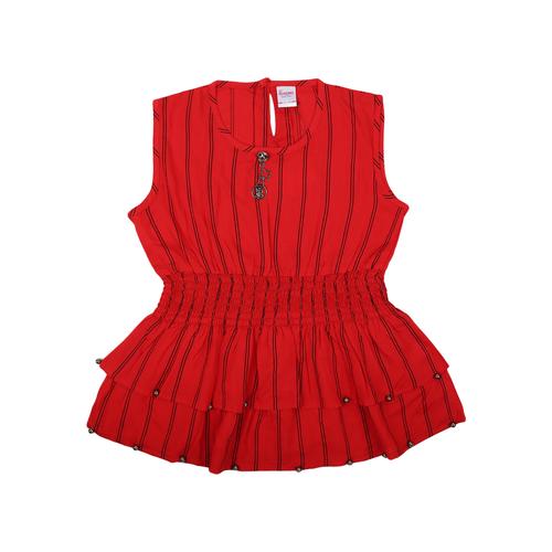 red rayon top - 20797170 - Very Small Image - 1