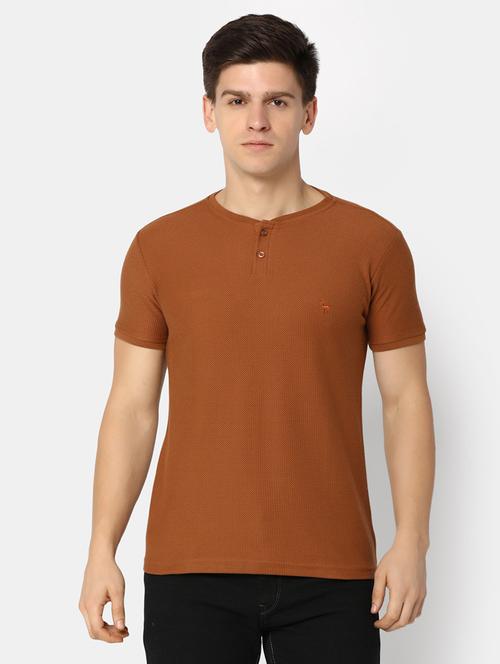 men solid short sleeve t-shirt - 20799649 - Very Small Image - 1