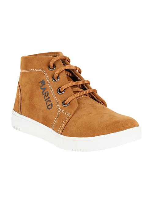 tan pu (polyurethane) casual shoes - 20802972 - Very Small Image - 1