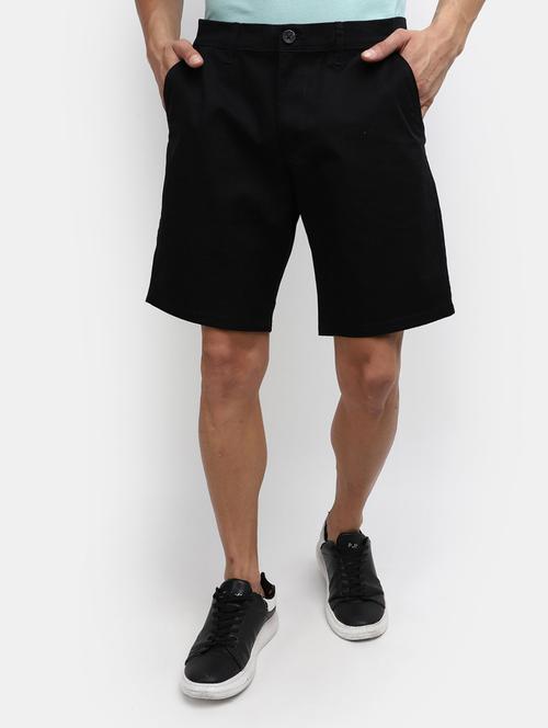 men mid-rise black solid short - 20813420 - Very Small Image - 1