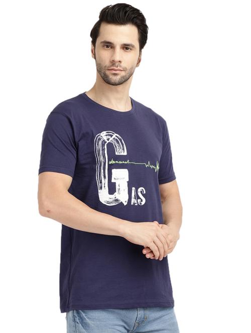 blue cotton t-shirt - 20817025 - Very Small Image - 1