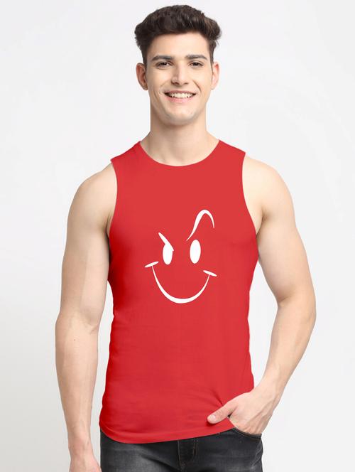 men sleeveless graphic print t-shirt - 20822294 - Very Small Image - 1
