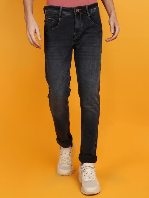 men mid rise washed denim jeans - 20825710 - Very Small Image - 1