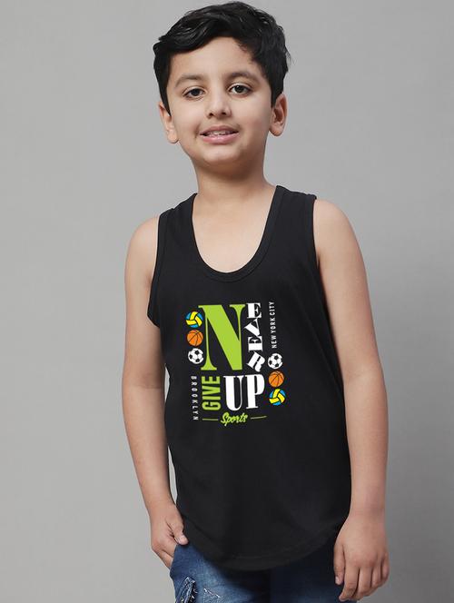 boys typography print vest - 20826856 - Very Small Image - 1