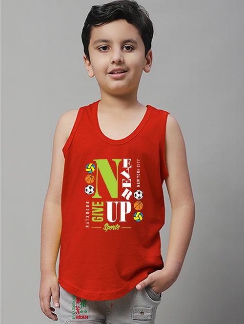 boys typography print vest - 20826857 - Very Small Image - 1