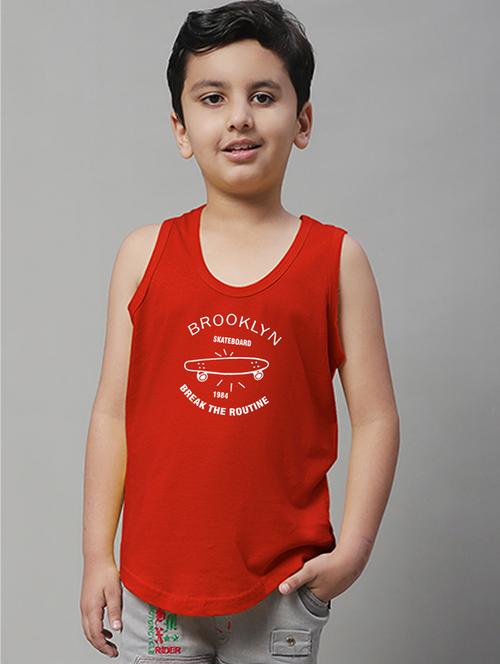boys typography print vest - 20826866 - Very Small Image - 1
