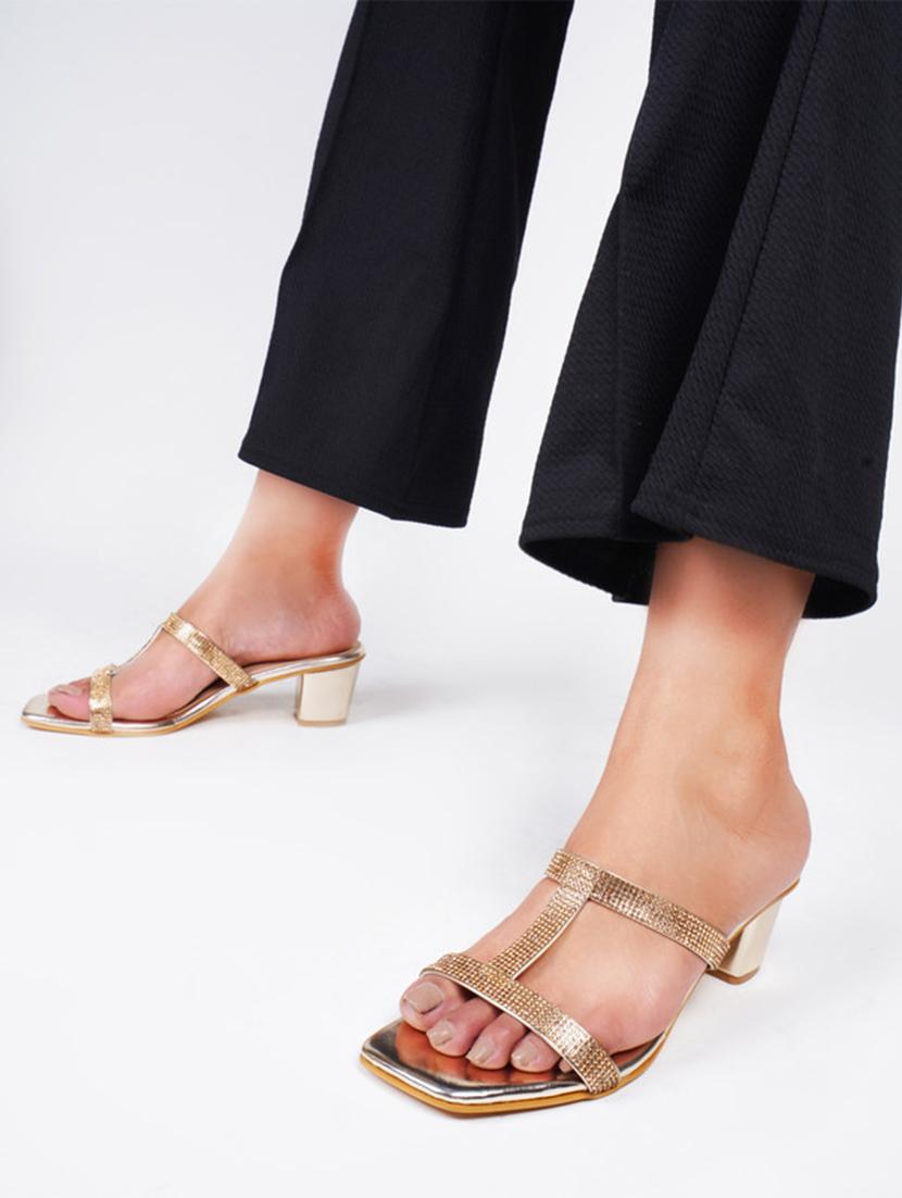 women slip on block heel sandal - 20831288 - Standard Image - 5