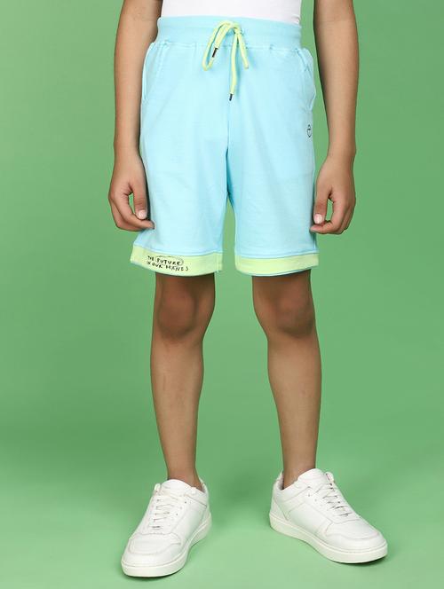 mid rise cotton shorts - 20831430 - Very Small Image - 1