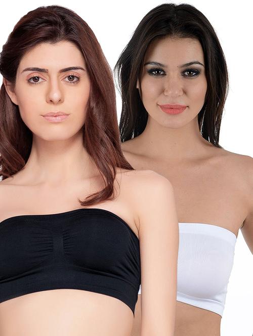 women solid bra combo - 20838659 - Very Small Image - 1