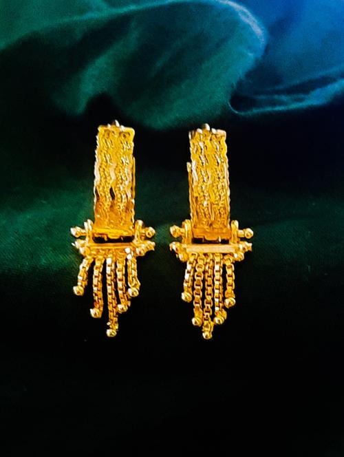 gold plated balli earrings - 20848864 - Very Small Image - 1