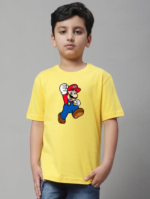 yellow cotton tshirt - 20853805 - Very Small Image - 1