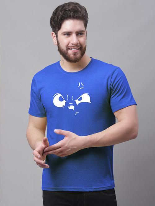 men graphic round neck t-shirt - 20858087 - Very Small Image - 1