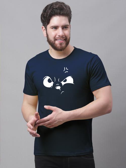 men graphic round neck t-shirt - 20858099 - Very Small Image - 1