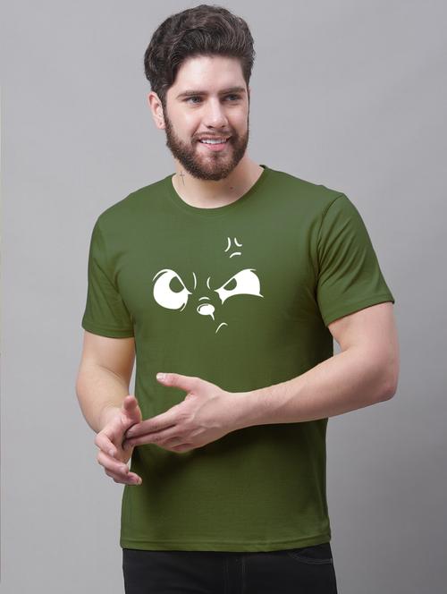 men graphic round neck t-shirt - 20858105 - Very Small Image - 1