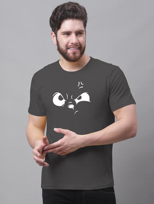 men graphic round neck t-shirt - 20858111 - Very Small Image - 1