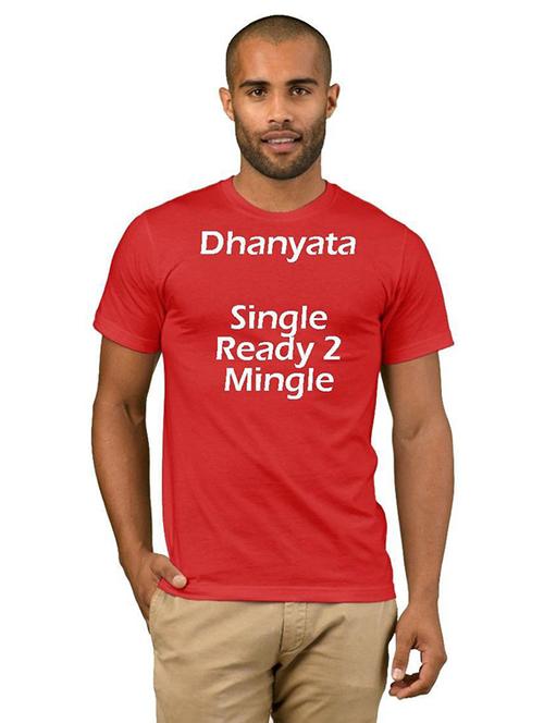 dhanyata: personalized name printed t-shirt - 20862028 - Very Small Image - 1
